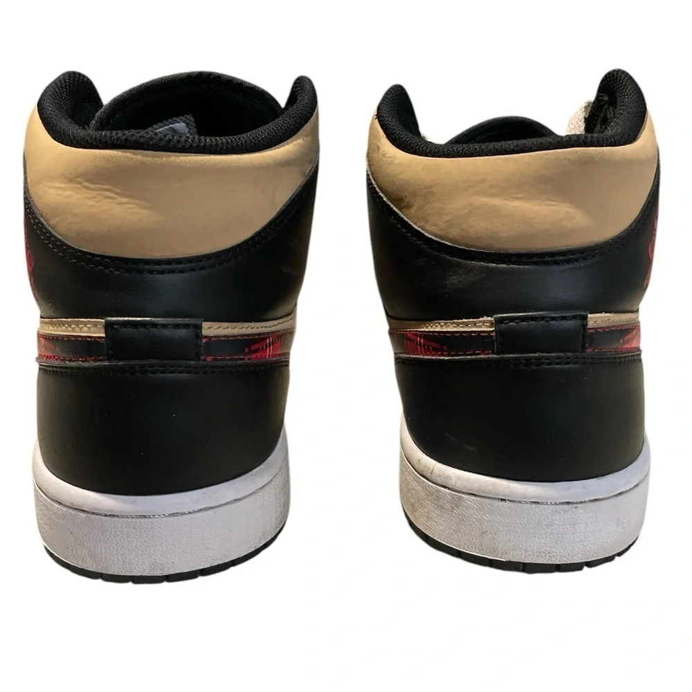 Jordan 1 Mid SE Tartan Swoosh